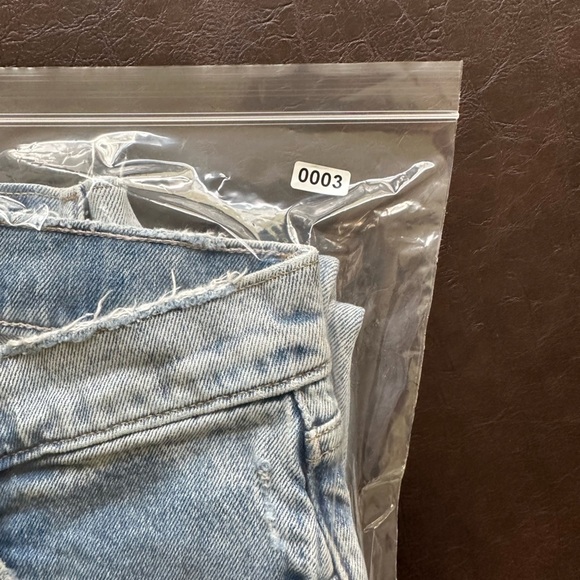 Abercrombie and Fitch 90s straight leg Ultra high-rise cross button jeans 28/6R - Picture 14 of 14